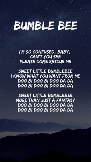 Bambee - Bumble Bee (Lyrics) #songlyrics #bumblebee #bambee #shortlyric | Vibey Music