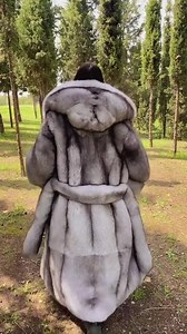52 Inch LONG BLUE FOX Coat ,fur Coat With Whole Skins,fur Jacket,luxury Fur Coat,available in Various Fox Colours,perfect Gift,customizable - Etsy
