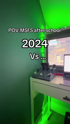 Transformations in Flight Simulation Over One Year