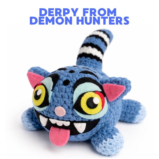DERPY K Pop Demon Hunters Crochet Pattern PDF Amigurumi Plush Tutorial English DIY Fantasy Idol Inspired Doll - Etsy Australia