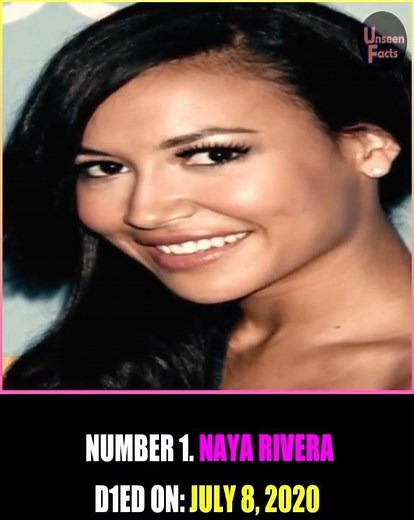 Remembering Naya Rivera, Glee actress, who drowned at 33 while swimming with her son in Lake Piru.