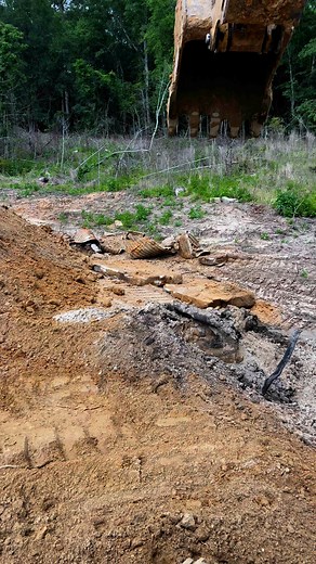 1.6K views | Here’s the concrete anti-seep collar and old pipe I found in the dam while digging the core! #Treasure #reels | Tri-County Excavating & Grading LLC | Facebook