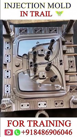 INJECTION MOULD DESIGN TRAIL | Plastic mould designing #toolanddiedesigning #cimdesign