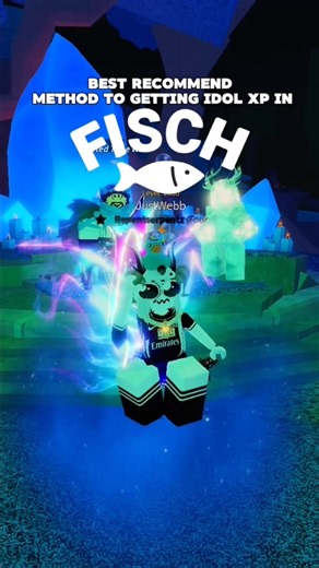 Best Method for idol xp in #fisch #roblox