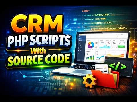 CRM PHP Scripts with Source Code