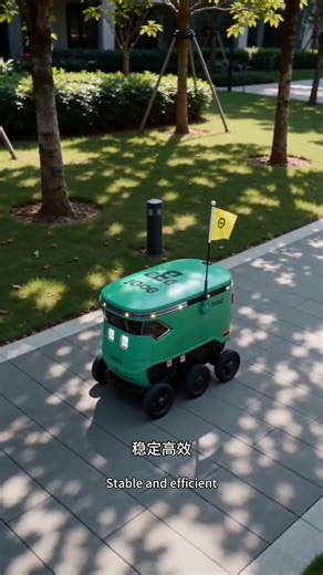 Automatic Food Delivery Robot | Full Process Demo for Mall & Campus Delivery