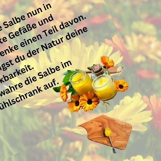 Ringelblumen Salbe #kräuter #ringelblumensalbe #salbe selbst machen #kräuterhexe