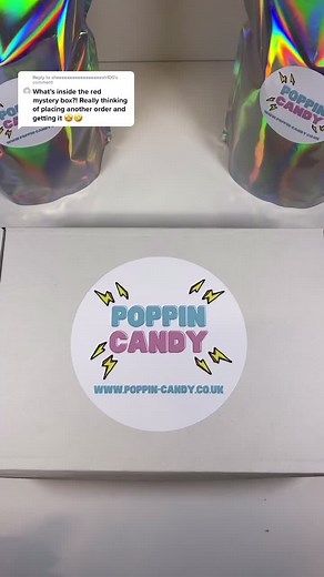 Unboxing Red Mystery Box with Candy Galore | What's Inside?