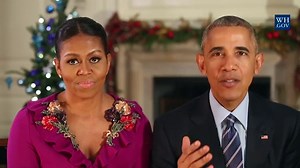 Obamas send final Christmas greeting from the White House