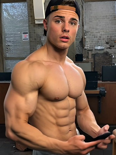 Boy's Impressive Muscle Flexing Skills
