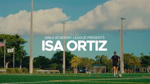 Girls Academy on Instagram: "Before the goals. Before the spotlight. There’s the grind. 📺 @GirlsAcademyLeague Presents: @Isabella.Ortiz8"
