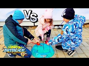 Beyblade Burst Rise GT Real life Full Battle Christmas game Regalia Genesis vs Aiger