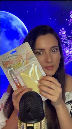 ASMR Eating Edible Paper ✨ Crunchy Edible Note Sounds