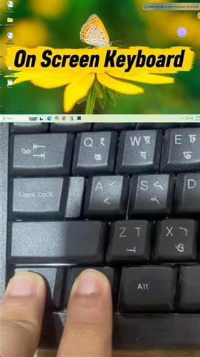 Open On-Screen Keyboard in 1 Second! #Shorts #Foryou