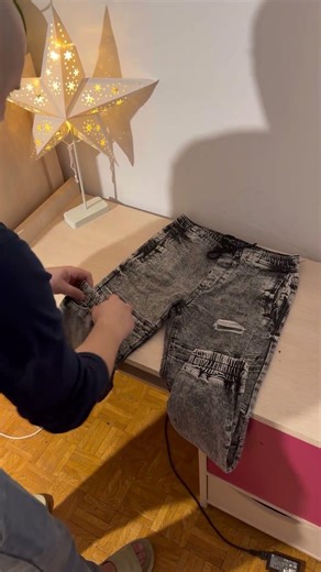 How to fold pants correctly: fast, neat, and no wrinkles 👖 #lifehack #pants #organization