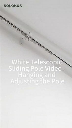 Quick Tips for Installing Curtain Tracks Solo｜Effortless Hanging and Adjustment#shorts #curtains