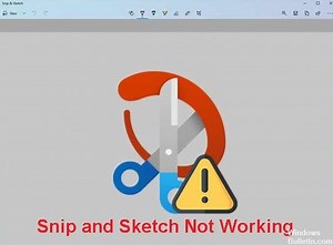 Come risolvere il problema di mancato funzionamento di Snip and Sketch su Windows 10 - Bollettino di Windows