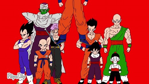 Animacao DRAGON BALL feita no celular (app Flipaclip) #dragonball #dragonballz #fyp #animation #anime