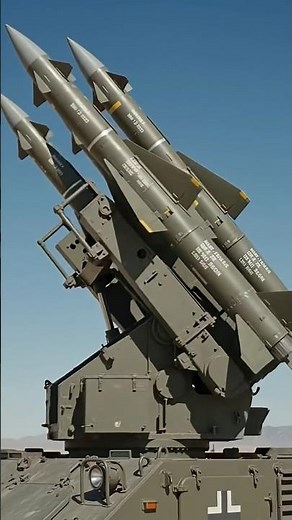 MIM-72 Chaparral (1969) 🇺🇸 America’s Mobile Air Defense Missile! 🚀 #Shorts