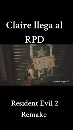 44K views · 698 reactions | Claire llega al RPD #residentevil 2 remake | Andruz player | Facebook