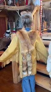 Western Fringed Leather Duster - Etsy