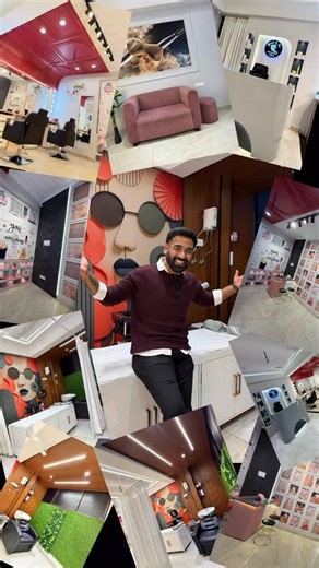 INCREATION- A House Of Interiors on Instagram: "A little preview before the big reveal. Full makeup studio handover video coming soon 💄✨ #MakeupStudioDesign #InteriorRevealSoon #DesignInProgress #StudioInteriors Principal Designer: Kartik Malhotra Contact: 808 166 1515/ 7080592200 [makeupstudio, saloninteriors, interiordesign, luxuryinteriors, studiodesign, interiorinspiration, designreels, sitehandover, creativeinteriors, behindthescenes]"