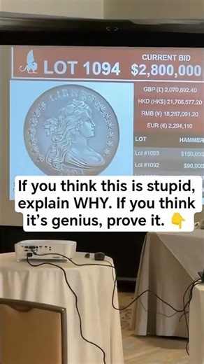 $3,360,000 for ONE Coin?! Genius Investment or Pure Madness? 💰🔥