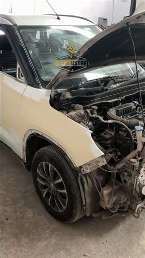 Before after transformation Urban cruiser pannel repaint.