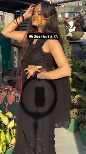 Cherry_lady | Transition incoming🖤 . . . . . . . . [transition, pahadi, kumauni, culture, saree, beauty, mountains,Pahadan, byoli,kumauni culture] . . .... | Instagram