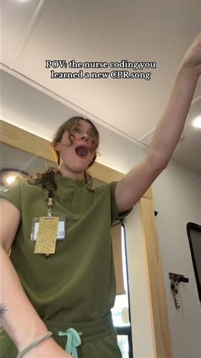 POV: The nurse coding you learned a new CPR song #shorts