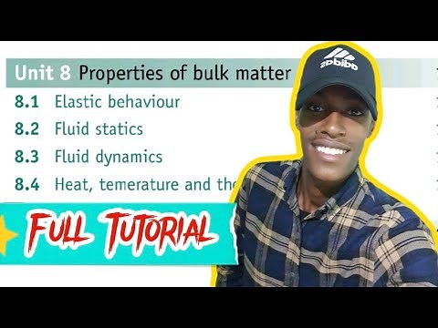 Properties of Bulk Matter ; Class 11 Physics, Chapter 8 June 16, 2023