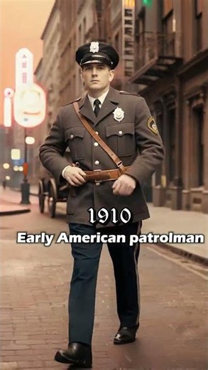 Evolution of US Police Uniforms #police #history #usa