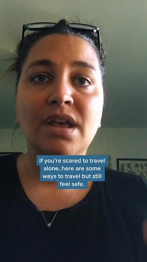 If you want to travel but just don’t feel safe going alone... #solotraveler #girltravel #solofemaletraveler #femalesolotraveler