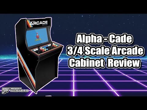 Alpha - Cade 3/4 Scale Arcade Cabinet Review PC-Jamma-Raspberry Pi