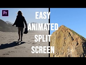How To Create an Animated Split Screen in Adobe Premiere Pro