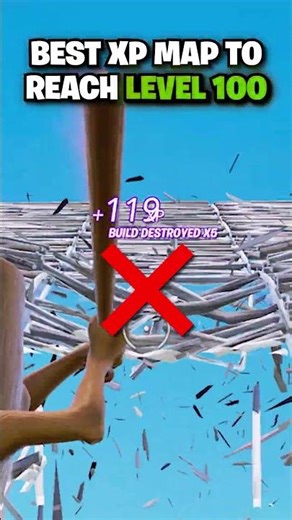 BEST *NO TIMER* XP Map To Reach Level 100 FAST In Fortnite Chapter 7 Season 2! 😍✅ #shorts #fortnite