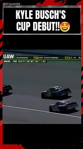 Remember when Busch's Cup debut was a 11-lap demolition derby?👀🏁 #NASCAR #nascarracing #motorsport #nascarnews #kylebusch #rowdynation #nascarthrowback #racing | Rowdy Nation