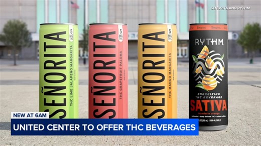 United Center to offer THC beverages at concerts and more, but not Bulls or Blackhawks games