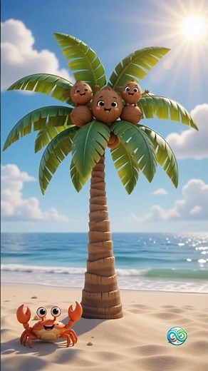 🌴 Coconut Tree Dance 🥥 | Fun Kids Song | Nursery Rhymes | video for kids | baby songs | coconut song