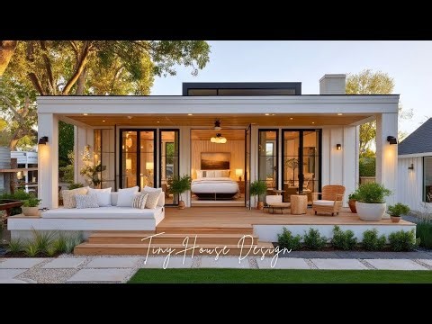 Timeless Tiny Farmhouse Village for Retirement | Small Homes, Big Comfort