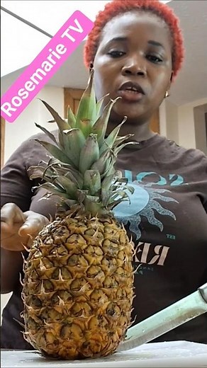 how To Clean pineapple 🍍