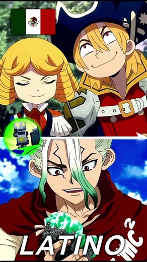 ¡SENKU CREA UN TELESCOPIO DE FLUORITA Y VIAJARÁN ALA INDIA🤯🌎-PT2!/DOB LATINO🇲🇽|DR.STONE🔥#shortsviral