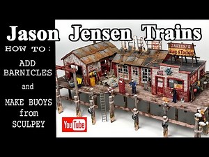 Kitbashing and detailing a waterfront structure!