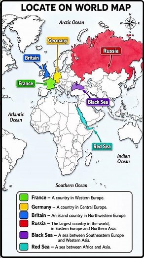 Class 10 world map | class 10th World map | Map Pointing for class 10 | #map #mappointing #class10