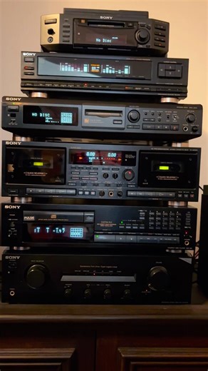 Another vintage home Hi-Fi system- a Sony from another era