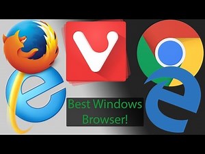 Best Web Browser for Windows