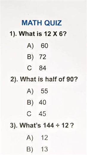 Master These Math Quizzes: A Challenge for All Levels