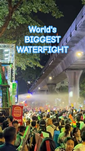 World's BIGGEST WATER FIGHT! | Songkran Thailand