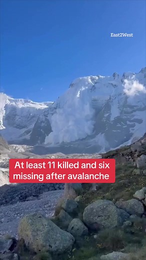 At least 11 people have been killed after a horror avalanche struck climbers in Russia’s North Caucasus. Click on the link to read the full story. #News #Russia #Avalanche