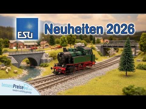 ESU Modellbahn Neuheiten 2026 | Spur H0